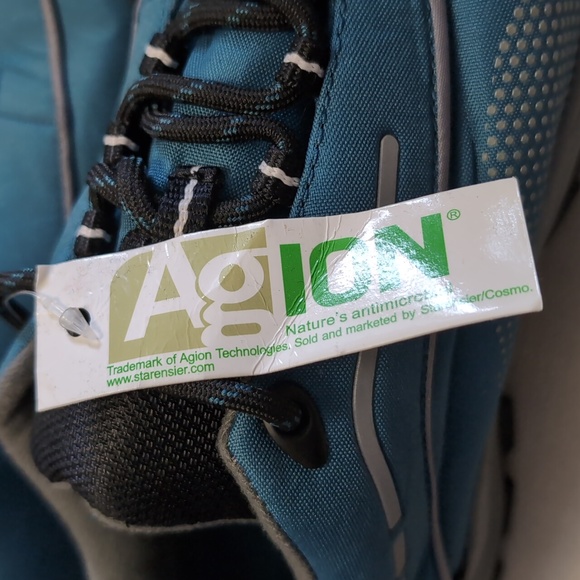 Lands' End Women's Shoes - style #304947 Teal and Black Hike. NWT US 8.5 - Picture 13 of 16